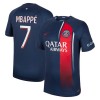 Camiseta de fútbol Paris Saint-Germain 2023-24 Mbappé 7 Primera Equipación - Hombre